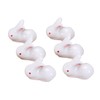 speed mao Cute Rabbit Ceramic Chopsticks Rest Caratory, Set of