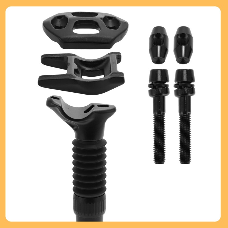 BULLSPANN Bicycle Saddle Post 27.2x300mm Bicycle Seatpost Replacement for Road