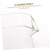 Ciieeo Glass Beverage Serving Pitcher with Lid Elegant Iced for