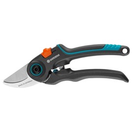 Gardena ExpertCut pruning shears: Ideal for cutting fruit trees, 22 mm maximum Cutting diameter, 2-stage variable handle opening, stainless steel blades, bypass cutting principle (12203-20)