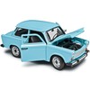 Welly Trabant 601 Saloon Blue 1/24 Model Car with Individual