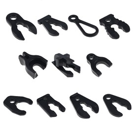 Holdia Universal Safety Kill Stop Switch with 11 Keys & Lanyard Compatible with Johnson Evinrude Yamaha Honda OMC Mercury Mariner Suzuki Tohatsu Boat Motor Outboards