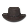 Barmah Hats Squashy Bronco Leather Hat 1022BL / 1022CH -