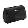 Mary Quant (Marie Quant) Shrink Daisy Patch Oval Pouch H10×W15×D8