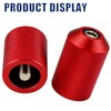 Crash Bar Sliders CNC Decorative End Caps for Harley Touring