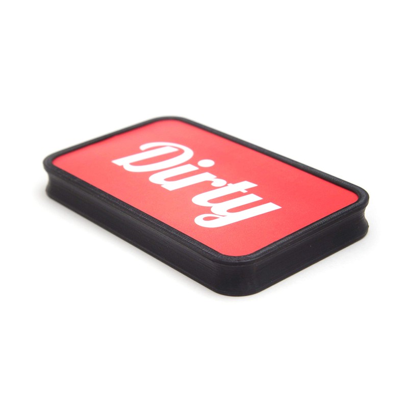 Modern Clean / Dirty Dishwasher Flip Magnet