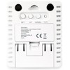 Technoline Modern Front, Coloured Display, Touch Sensor for Lighting, Silver