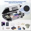 Hurinan Portable Safe with Code, Waterproof Anti-Theft, Travel Safe Combination