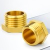 TAILONZ PNEUMATIC Brass Male Hexagonal Thread Socket Pipe Plug Fitting