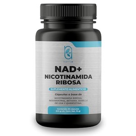 NAIMA NAD+ Nicotinamida Ribosa | Suplemento Avanzado con Resveratrol, Quercetina, Betaína y Extracto de Semillas de Uva | 30 días | Antiaging y bienes