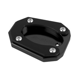 PIKPOP Kickstand Pad Extension for ZX4R ZX4RR Side Stand Foot Support Plate Kick Stand Accessories Replacement for Kawasaki NINJA 400/500 Z400 Z500 ZX-25R/SE ZX-4R ZX-4RR(Black)