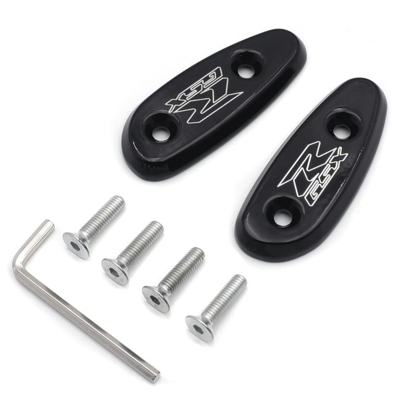 HASkulle Motorcycle Parts Mirror Block Accessories Brackets Off Base Plates