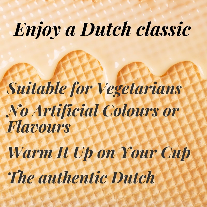 Daelmans Caramel Stroopwafels 8 Pack - Dutch Delight: Irresistibly Sweet