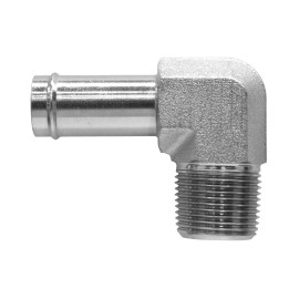 GATES 4501-08-12   HYDRAULIC FITTING   1/2" BEADED HOSE X 3/4" MALE PIPE 90 DEGREE