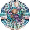 Versatility Sea Witch Wind Spinner 10" Metal Night Ocean Beach