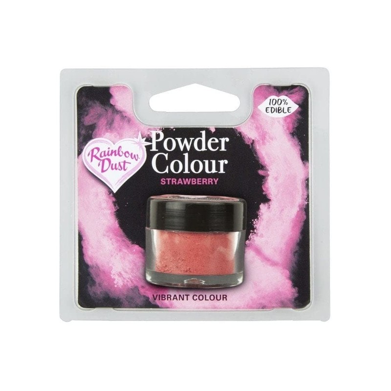Rainbow Dust Strawberry - Edible Powder Colour 4g