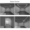 Spotless Plaster in Recessed Flexible Drywall LED Channel Fully Bendable