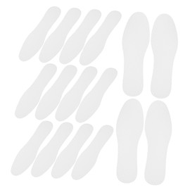 Outanaya 20 Pairs Disposable Thin Shoe Insoles for Men and Women Breathable Sweat Absorbing Inserts Elastic Shock Absorbing Footbeds for Daily Wear and Active Use