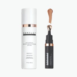DRMTLGY SPF + Glow Set - Luminous Eye Corrector SPF 41 and Universal Tinted Moisturizer SPF 46:_Luminous Eye Corrector (Medium)