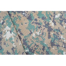 Camouflage Mesh Material Hunting Shemagh Scarf Balaclava Head Neck Cover (Marpat)