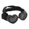 Dog Goggles Windproof Eye Protection Play Cool Handsome Adjustable Heart