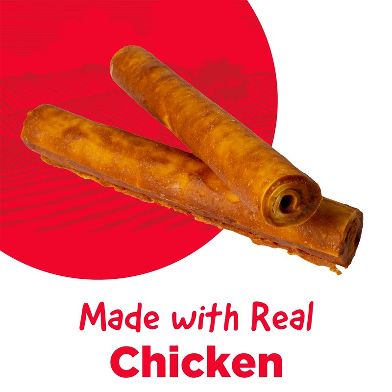 Country Kitchen Rawhide Free Dog Chews, Made with Real Chicken,
