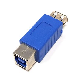 System-S USB A 3.0 Female to USB Type B Male Converter