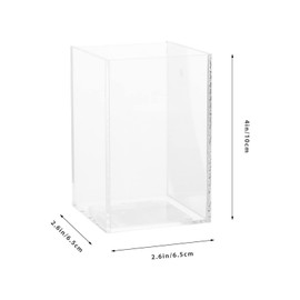 Ipetboom Clear Multi-Function Fish Tank Transparent Betta Aquarium for Office Decor Decorative Tabletop Aquarium Compact Design for Wedding