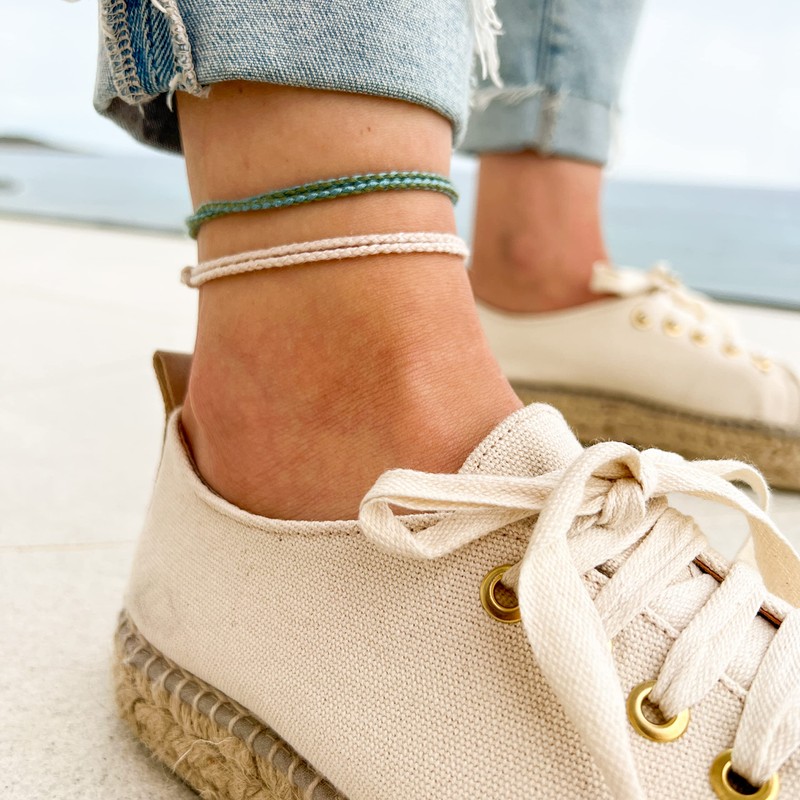 Made by Nami Surfer Anklet Set of 2 Women &
