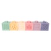 12PCS Children Silicone Building Blocks Soft DIY Educational Chewable Animals