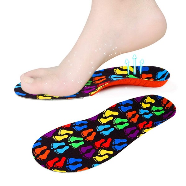 Orthotics Insole Kids - Orthotic Shoes Inserts for Flat Feet and Arch Support (Little Kids 13-3)