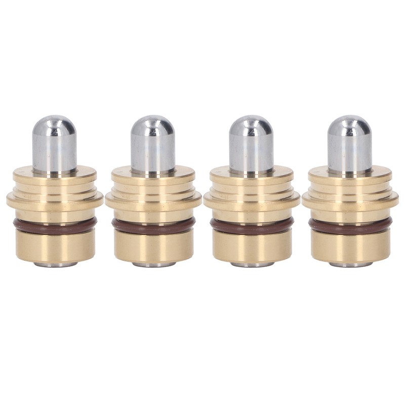 4PCS Joystick Handle Button Head Rubber Sealing Metal Push Rod