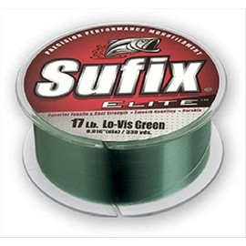 Sufix Elite 4 lb Fishing Line (Green, Size- 330 YD Spool)