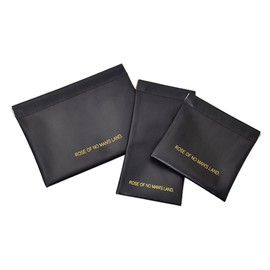 Pouch, Makeup Pouch, Cosmetic Pouch, Pouch Set, Small Item, Stylish, Cute, Waterproof, Cosmetics Storage Pouch, Compact, Mini, For Business Trips, Travel, For Women and Men (Black)