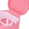 Estuche de Retenedor de Dentadura Postiza de 2 Uds, Estuche