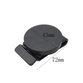 Magnet Belt Clip, Heavy-Duty Tool Holster Holder Belt Clip Black Magnet Belt Organizer for Screws Screwdrivers Nail Wrench Metal(43mm)