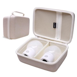 LTGEM - Funda rígida compatible con 2 piezas Momcozy S12 Pro / S12Pro / S9 / M5 / All Momcozy - Extractor de leche portátil adecuado para almacenamiento, color caqui