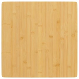 TREATLIFE HOME Bamboo Table Top 15.7" x 15.7" x 1" with Varnish Finish for Versatile Use