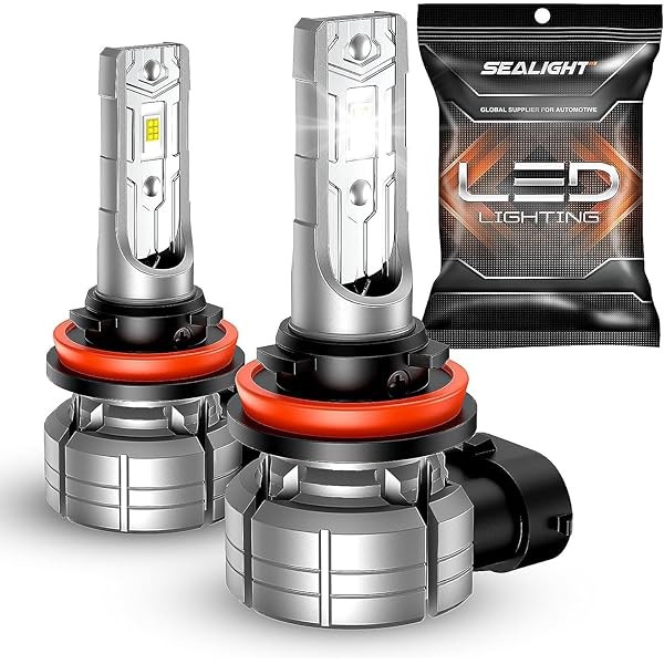 SEALIGHT H11 H8 LED Fog Light Bulb, 10000LM 24W Strong