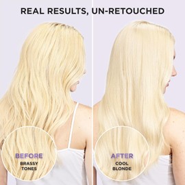 L’Oréal Paris Shampoo con tecnología morada Ever Pure Purple, neutraliza y matiza los tonos amarillentos y naranjas del pelo, para todo tipo de pelo teñido, sin Sulfatos, 200ml