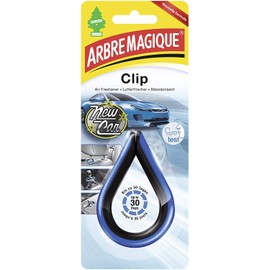 Wunder-Baum 97185 Air Freshener Clip New Car Blue Black (3)