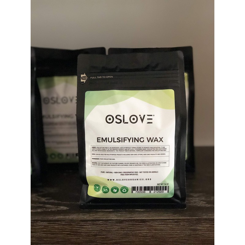 Emulsifying Wax NF Vegetable Base 1LB by Oslove Organics
