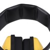 Yellow Baby Ear Protection Noise Cancelling Earmuff Efficient Foldable Adjusting