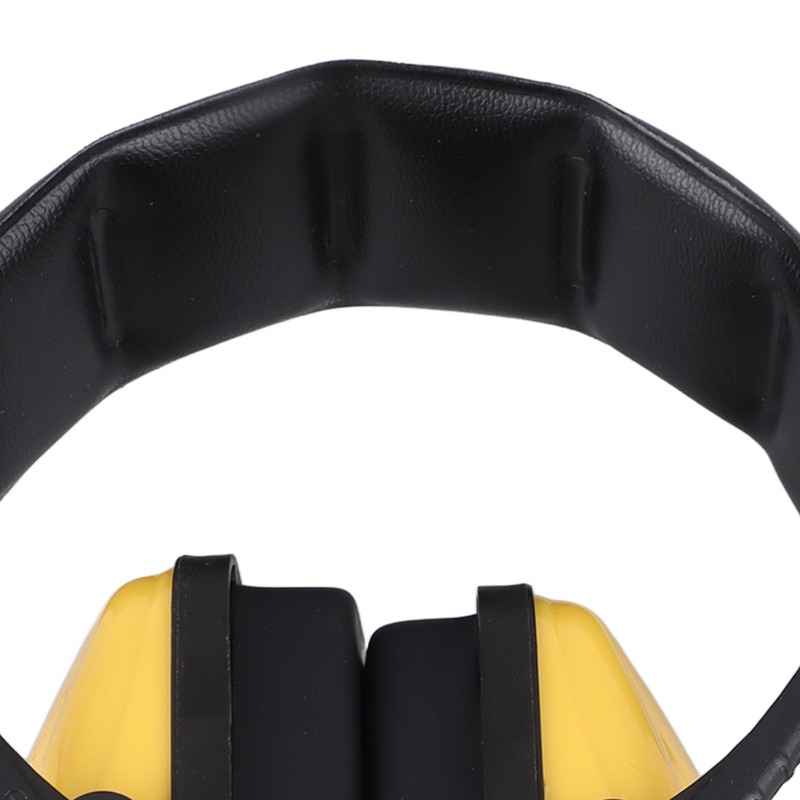 Yellow Baby Ear Protection Noise Cancelling Earmuff Efficient Foldable Adjusting