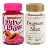 Kit Lady Grass Y Bygrass Max Inhibidor Del Apetit 30 Caps Sin Sabor
