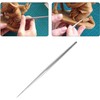 Silver Needle Crafting Stick Pottery Clay Engraving Tool Stainless Steel