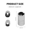 YXQ 10mm Sockets, 6 Point 1/4 Inch Drive Shallow Socket
