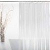 EurCross Clear Shower Curtain Liner 72x78,5 Magnets Weighted Bottom Heavy