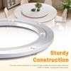 LELE LIFE 14in Lazy Susan Hardware, Heavy Duty Aluminium Alloy