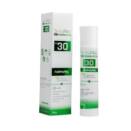 Skin Pro Gel Protector Solar Facial FPS 30 50 g | Protección UVA y UVB, piel mixta a grasa, acabado ligero, hidratación